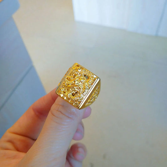 Gold Signet Ring, Gold Signet Ring