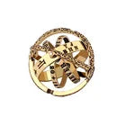 Eengrave Custom Name Signet Ring Logo Light version gold color wedding rings for women Glossy tainless Steel ring men